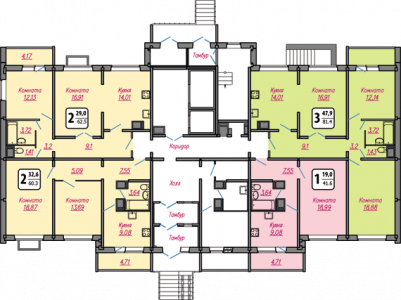 План этажей №1