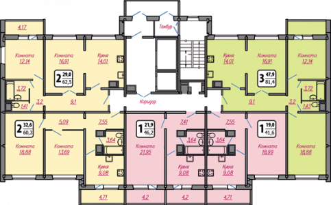 План этажей №2