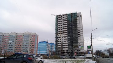 Ход строительства ЖК Центральный (ул. Зеленая) на 1 ноября 2016