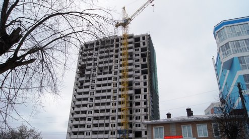 Ход строительства ЖК Центральный (ул. Зеленая) на 1 ноября 2016