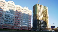 Ход строительства ЖК Центральный (ул. Зеленая) на 24 октября 2016