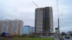 Ход строительства ЖК Центральный (ул. Зеленая) на 18 октября 2016