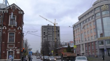 Ход строительства ЖК Центральный (ул. Зеленая) на 18 октября 2016