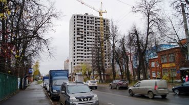 Ход строительства ЖК Центральный (ул. Зеленая) на 18 октября 2016