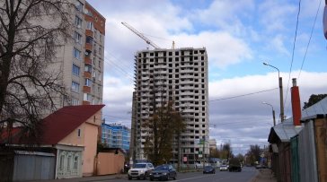 Ход строительства ЖК Центральный (ул. Зеленая) на 10 октября 2016