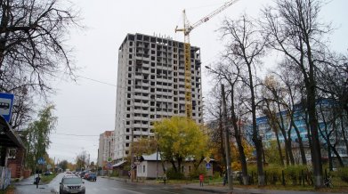 Ход строительства ЖК Центральный (ул. Зеленая) на 4 октября 2016