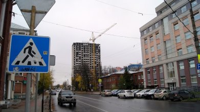Ход строительства ЖК Центральный (ул. Зеленая) на 4 октября 2016