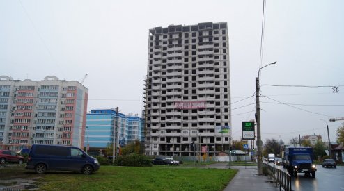 Ход строительства ЖК Центральный (ул. Зеленая) на 4 октября 2016
