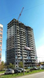 Ход строительства ЖК Центральный (ул. Зеленая) на 26 сентября 2016