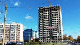 Ход строительства ЖК Центральный (ул. Зеленая) на 26 сентября 2016