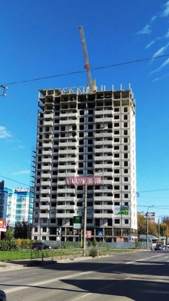Ход строительства ЖК Центральный (ул. Зеленая) на 26 сентября 2016