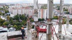 Ход строительства ЖК Центральный (ул. Зеленая) на 20 сентября 2016