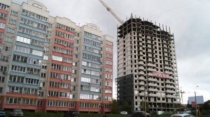 Ход строительства ЖК Центральный (ул. Зеленая) на 20 сентября 2016