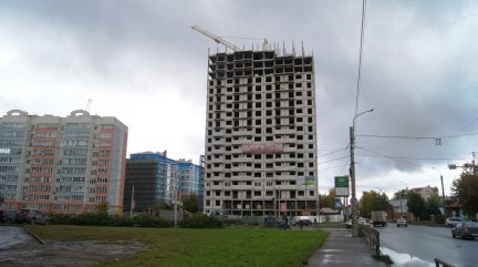 Ход строительства ЖК Центральный (ул. Зеленая) на 20 сентября 2016