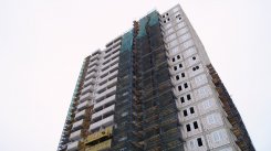 Ход строительства ЖК Центральный (ул. Зеленая) на 9 ноября 2016
