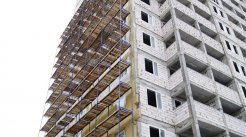 Ход строительства ЖК Центральный (ул. Зеленая) на 9 ноября 2016