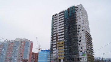 Ход строительства ЖК Центральный (ул. Зеленая) на 9 ноября 2016