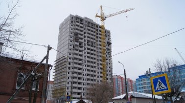 Ход строительства ЖК Центральный (ул. Зеленая) на 9 ноября 2016