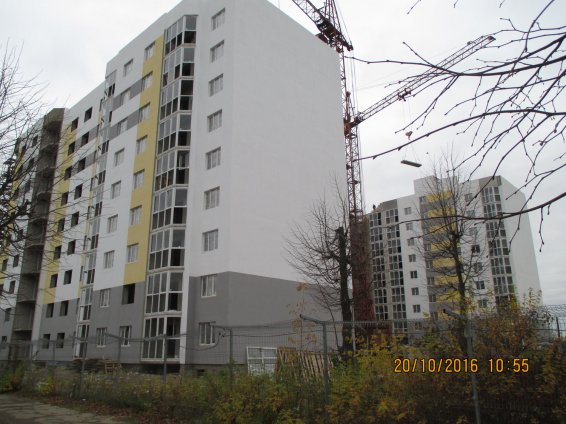 Ход строительства Дом на ул. Ташкентская, д. 110 на 20 октября 2016