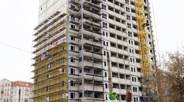 Ход строительства ЖК Центральный (ул. Зеленая) на 16 ноября 2016