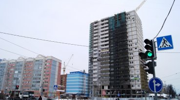 Ход строительства ЖК Центральный (ул. Зеленая) на 16 ноября 2016