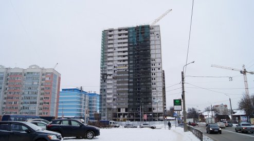 Ход строительства ЖК Центральный (ул. Зеленая) на 16 ноября 2016