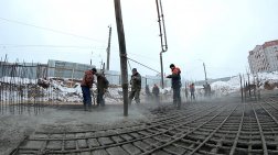 Ход строительства ЖК Центральный (ул. Зеленая) на 13 февраля 2016