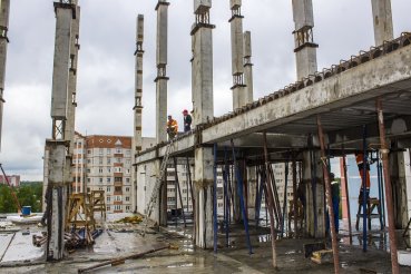 Ход строительства ЖК Центральный (ул. Зеленая) на 26 мая 2016