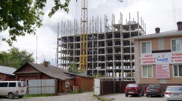 Ход строительства ЖК Центральный (ул. Зеленая) на 3 июня 2016