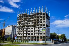 Ход строительства ЖК Центральный (ул. Зеленая) на 29 июня 2016
