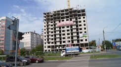 Ход строительства ЖК Центральный (ул. Зеленая) на 18 июля 2016