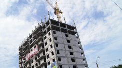 Ход строительства ЖК Центральный (ул. Зеленая) на 18 июля 2016