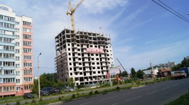 Ход строительства ЖК Центральный (ул. Зеленая) на 18 июля 2016