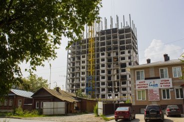 Ход строительства ЖК Центральный (ул. Зеленая) на 28 июля 2016