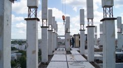 Ход строительства ЖК Центральный (ул. Зеленая) на 9 августа 2016