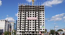 Ход строительства ЖК Центральный (ул. Зеленая) на 9 августа 2016