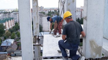 Ход строительства ЖК Центральный (ул. Зеленая) на 9 августа 2016