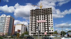 Ход строительства ЖК Центральный (ул. Зеленая) на 16 августа 2016