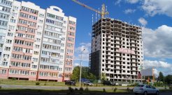 Ход строительства ЖК Центральный (ул. Зеленая) на 16 августа 2016