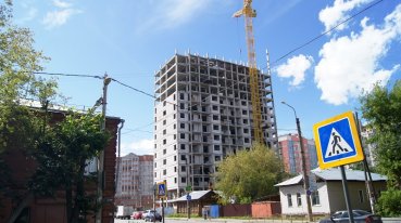 Ход строительства ЖК Центральный (ул. Зеленая) на 16 августа 2016