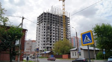 Ход строительства ЖК Центральный (ул. Зеленая) на 22 августа 2016