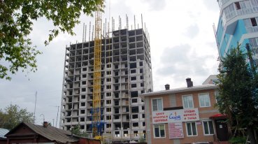 Ход строительства ЖК Центральный (ул. Зеленая) на 22 августа 2016