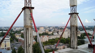 Ход строительства ЖК Центральный (ул. Зеленая) на 22 августа 2016