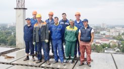 Ход строительства ЖК Центральный (ул. Зеленая) на 30 августа 2016