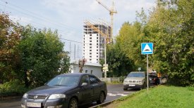 Ход строительства ЖК Центральный (ул. Зеленая) на 30 августа 2016