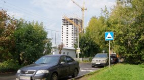 Ход строительства ЖК Центральный (ул. Зеленая) на 30 августа 2016