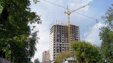 Ход строительства ЖК Центральный (ул. Зеленая) на 30 августа 2016