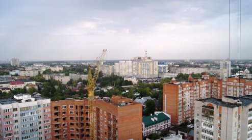 Ход строительства ЖК Центральный (ул. Зеленая) на 30 августа 2016