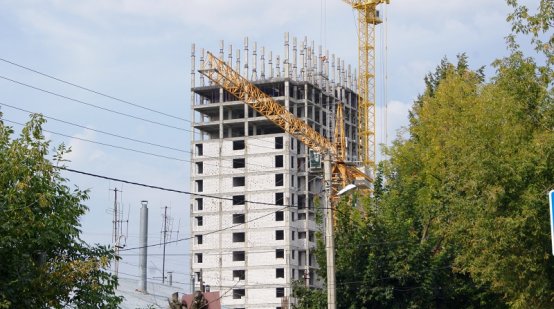 Ход строительства ЖК Центральный (ул. Зеленая) на 30 августа 2016