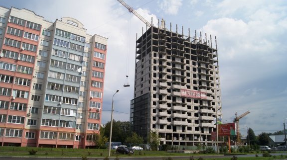 Ход строительства ЖК Центральный (ул. Зеленая) на 30 августа 2016